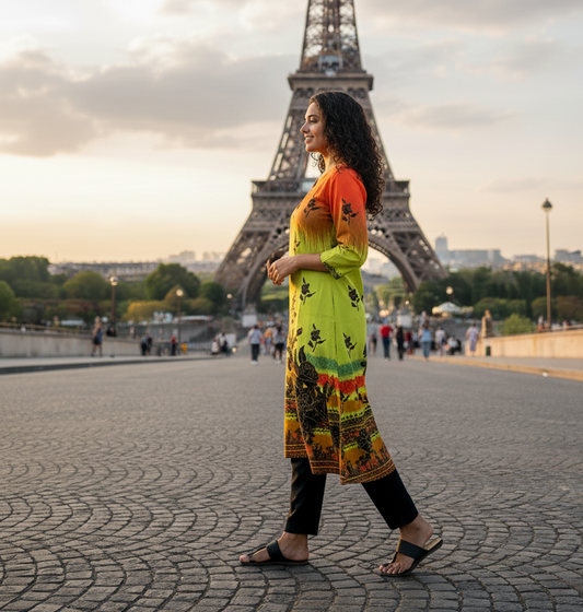 Stitched Classic Linen 2-Piece Outfit (53)