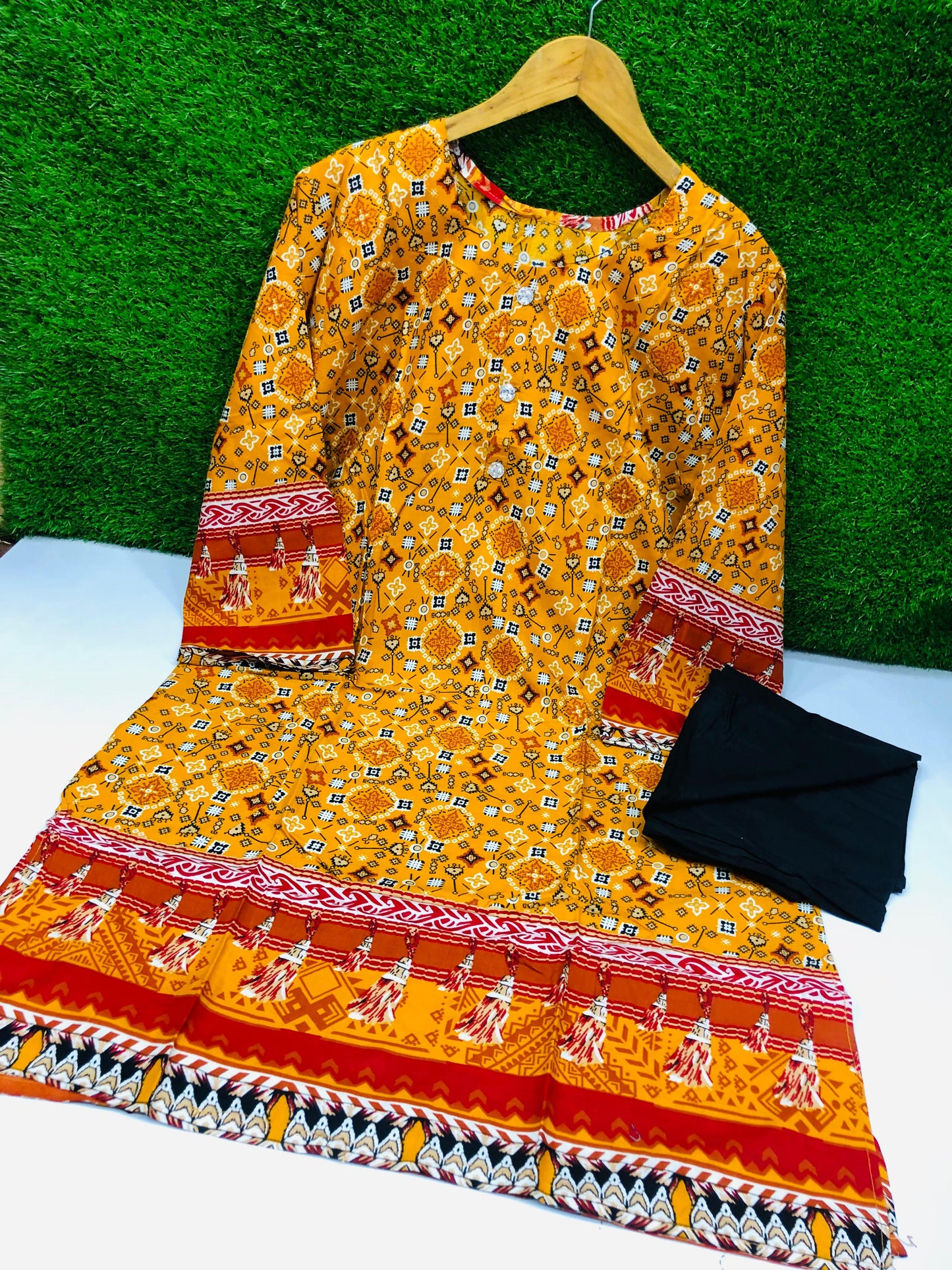 Stitched Classic Linen 2-Piece Outfit (83)