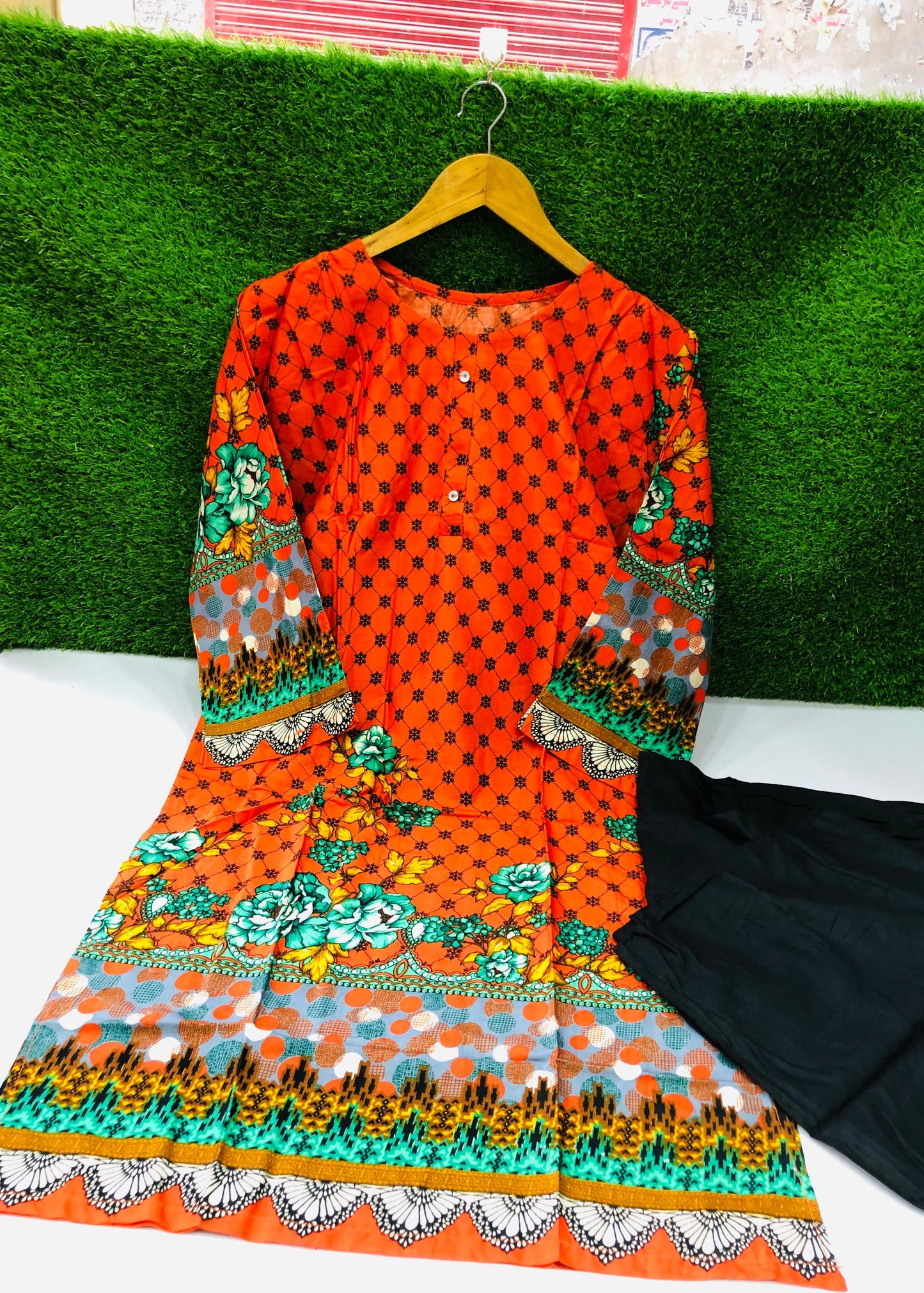 Stitched Classic Linen 2-Piece Outfit (56)