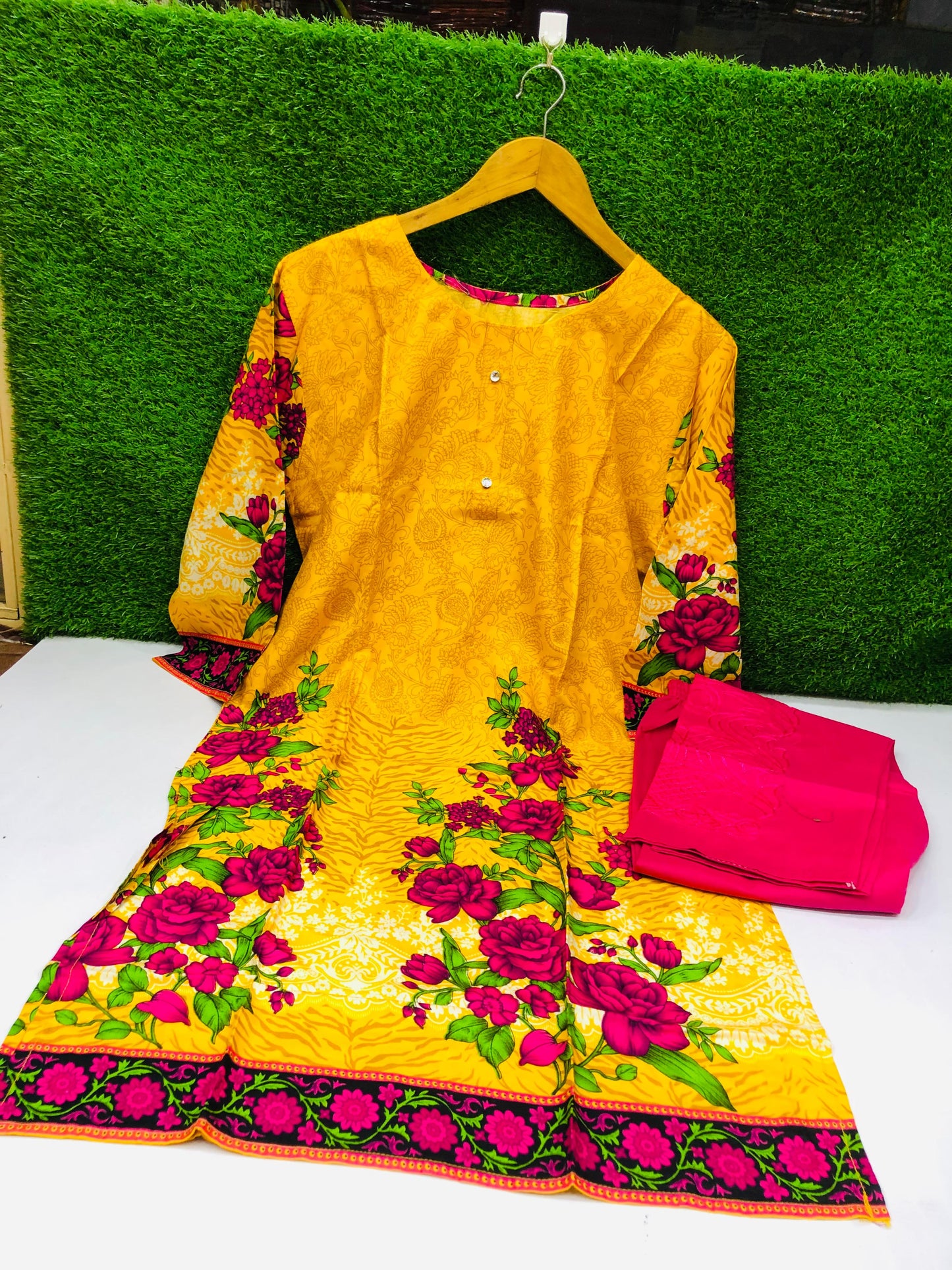 Stitched Classic Linen 2-Piece Outfit (62)