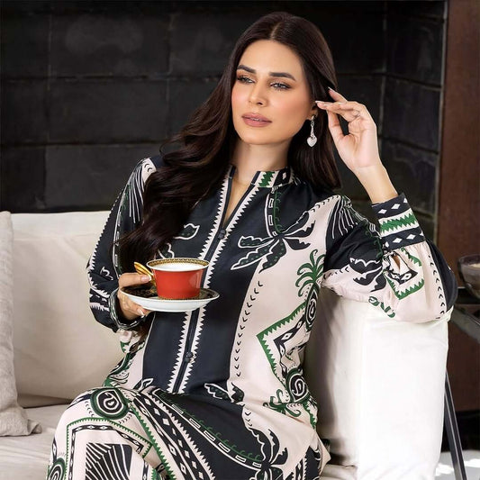 Elegant Women's Luxury Velvet 2-Piece Co-Ord Set | Premium Chic Outfit 01