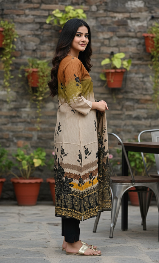 Stitched Classic Linen 2-Piece Outfit (6)