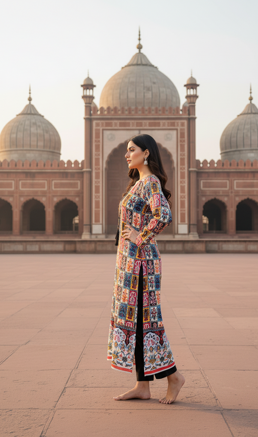 Stitched Classic Linen 2-Piece Outfit (18)