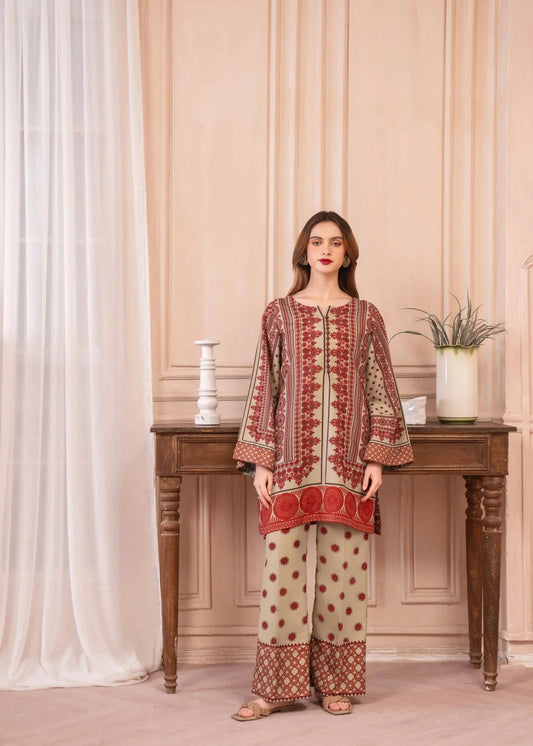 Blossom (Stiched 2 Pcs)