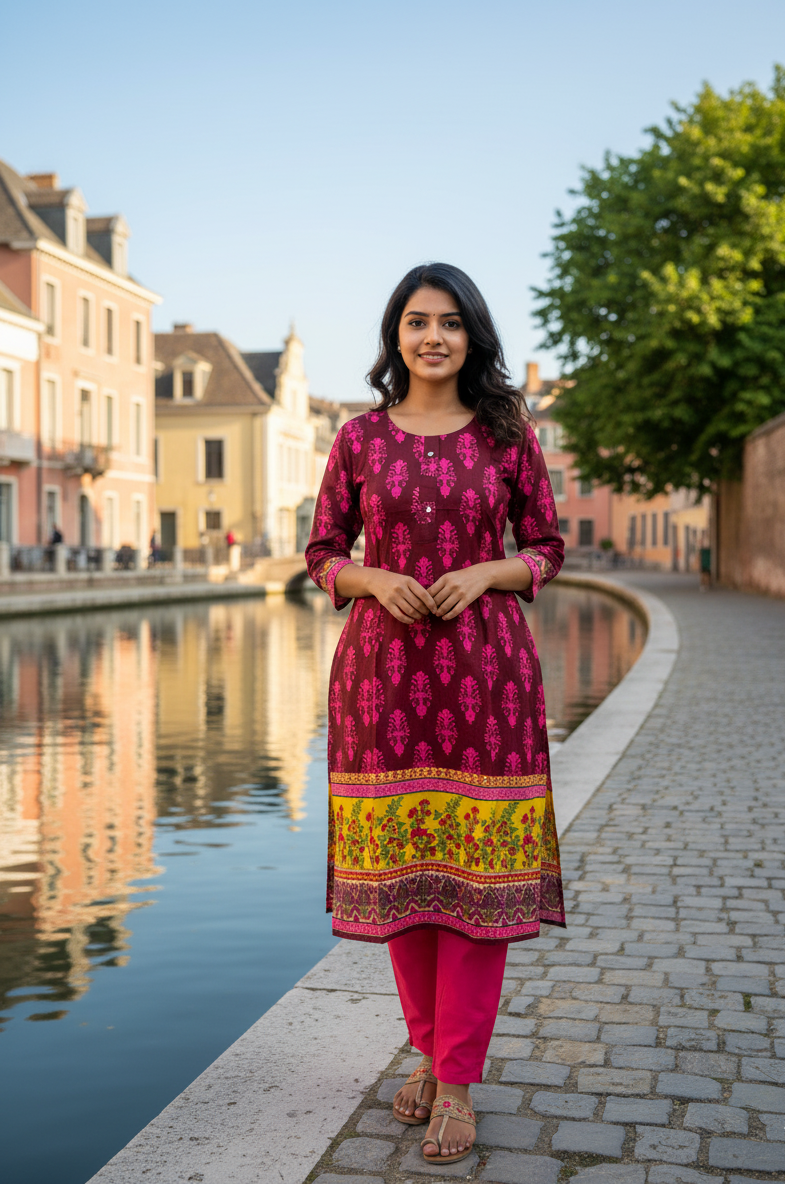 Stitched Classic Linen 2-Piece Outfit (59)