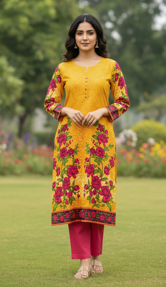 Stitched Classic Linen 2-Piece Outfit (62)