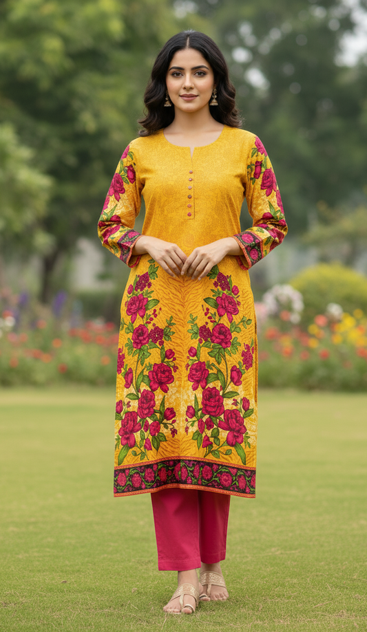 Stitched Classic Linen 2-Piece Outfit (62)