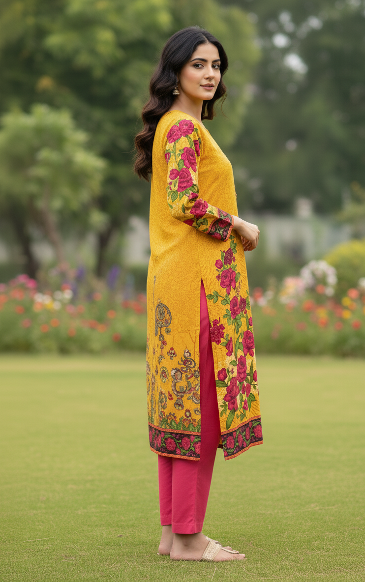 Stitched Classic Linen 2-Piece Outfit (62)
