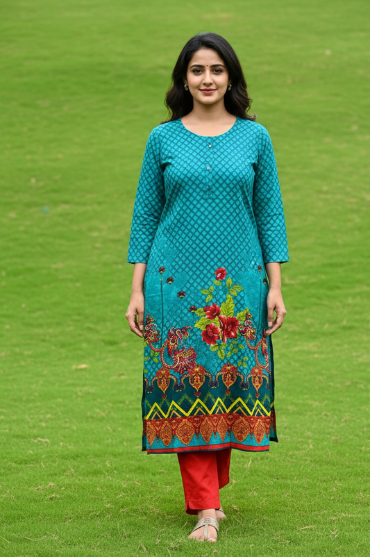 Stitched Classic Linen 2-Piece Outfit (55)