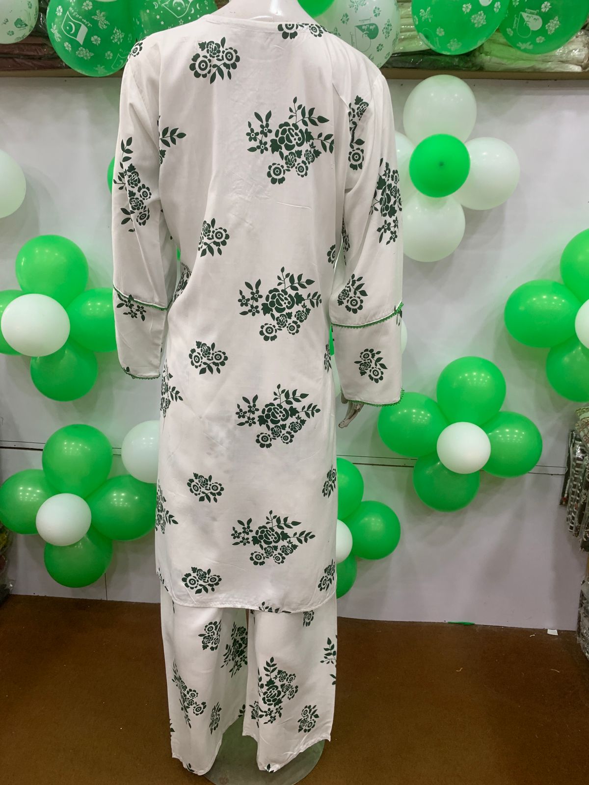 Ever Green SUMMER LINEN 2 PIECE (Flower) (94)