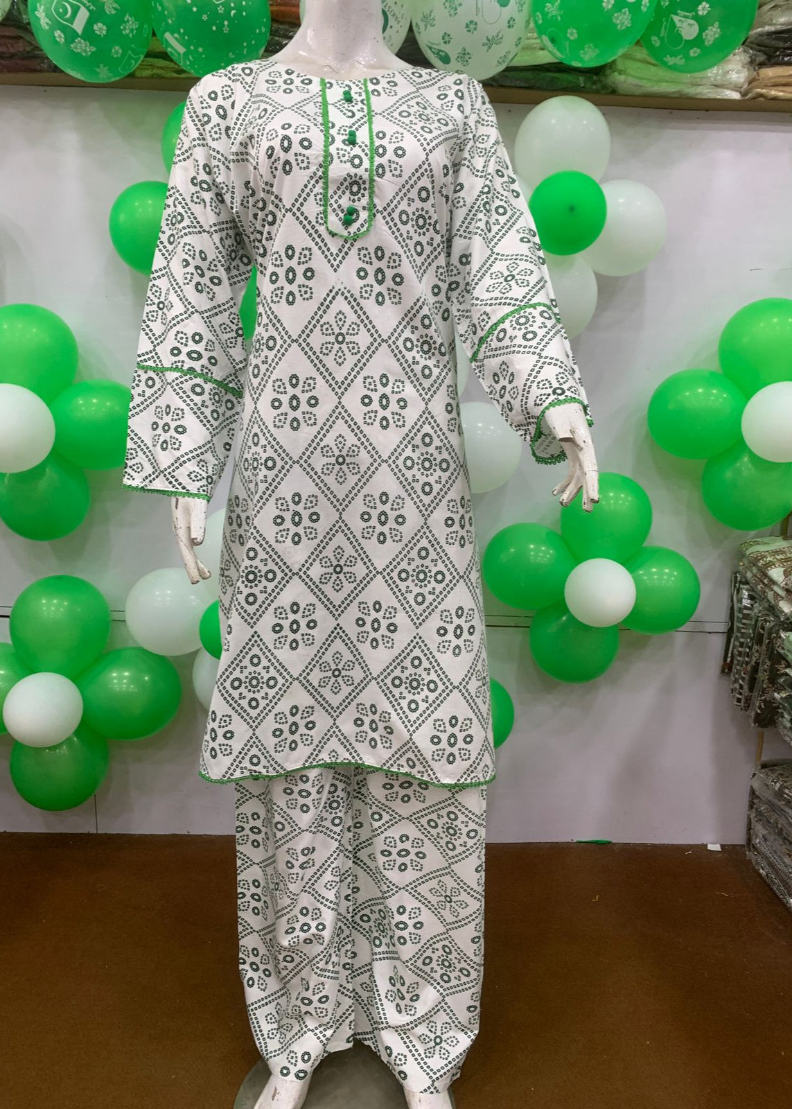 Ever Green SUMMER LINEN 2 PIECE-Chunri (66)