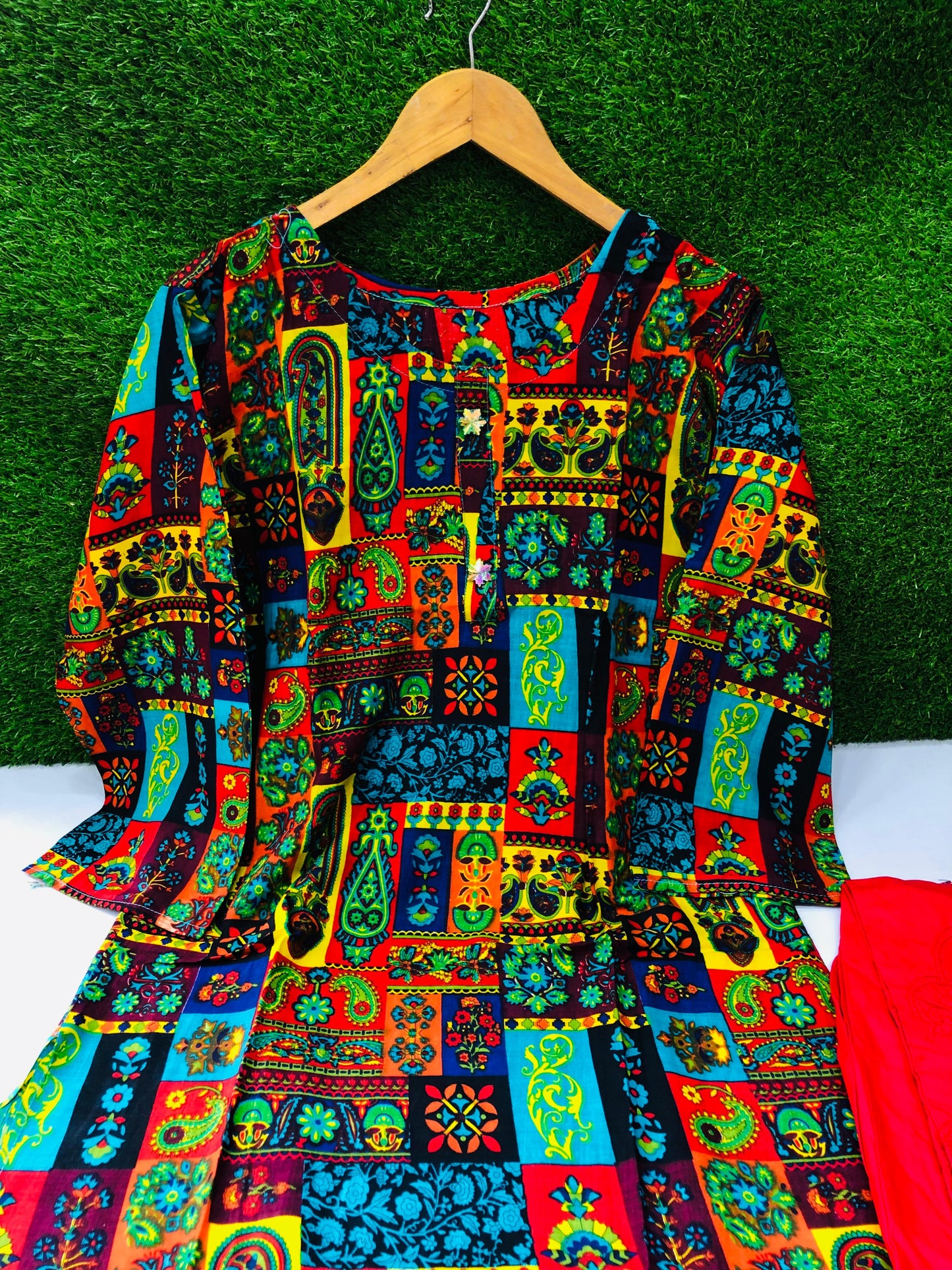 Stitched Classic Linen 2-Piece Outfit (84)