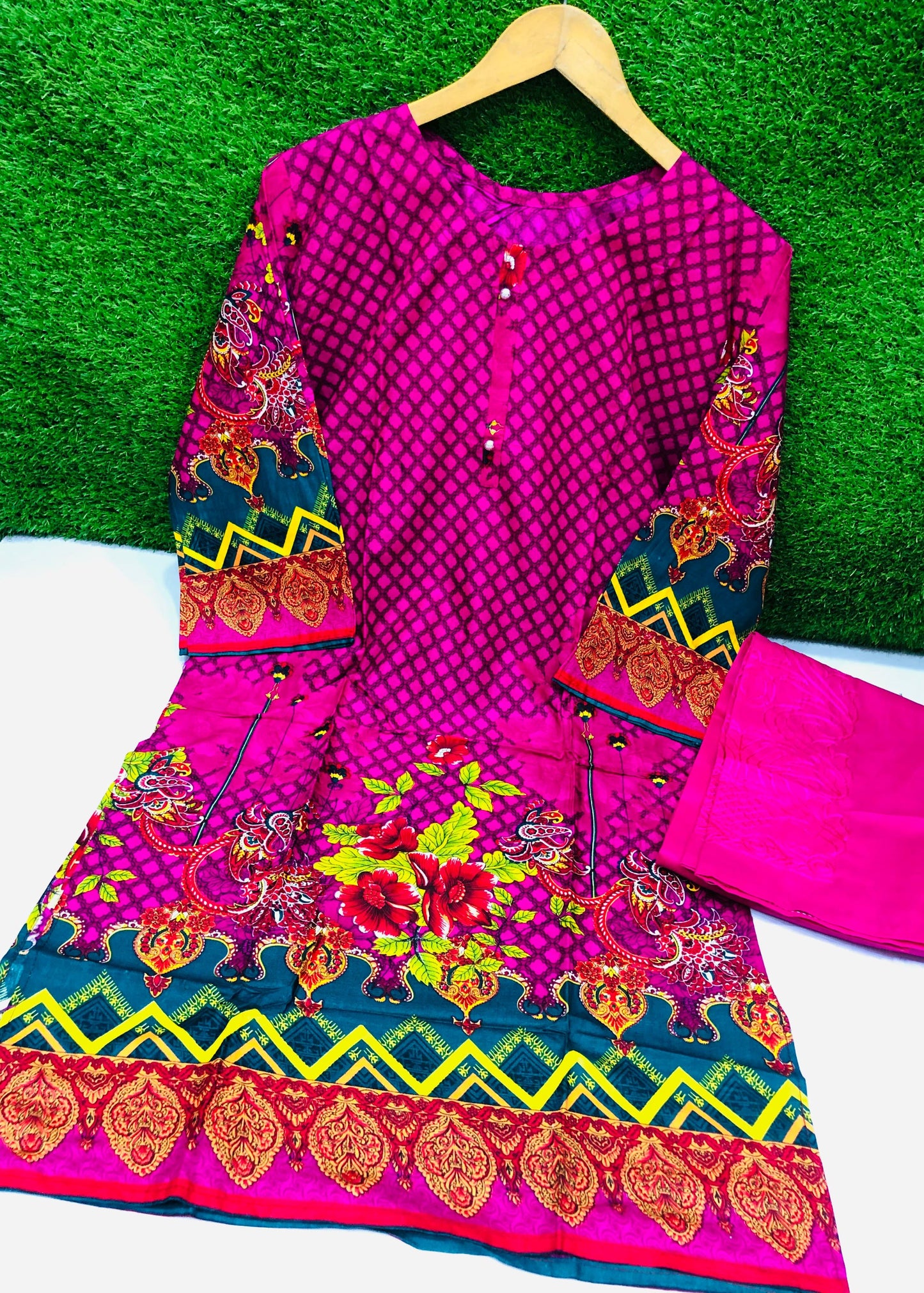 Stitched Classic Linen 2-Piece Outfit (13)