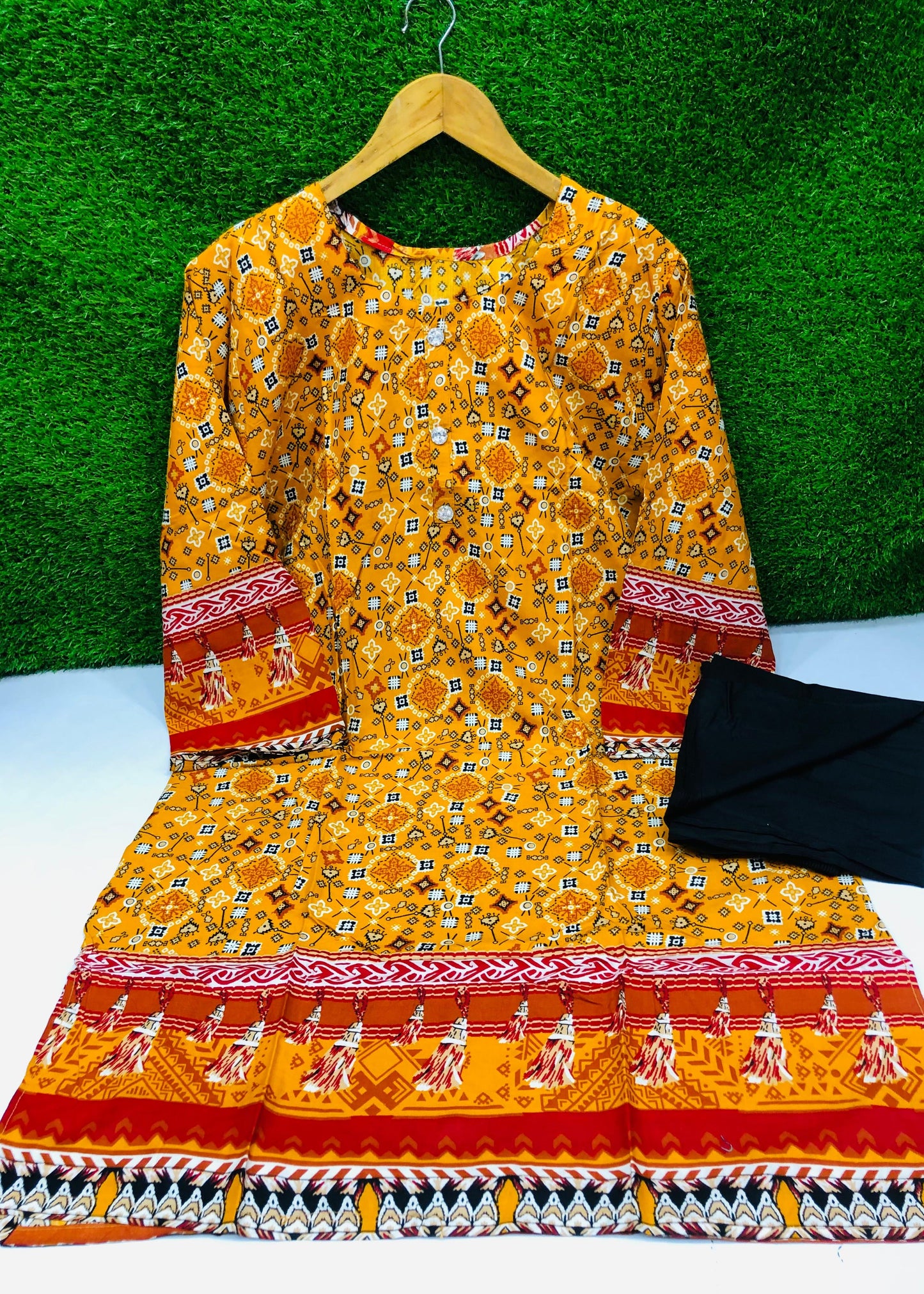 Stitched Classic Linen 2-Piece Outfit (83)