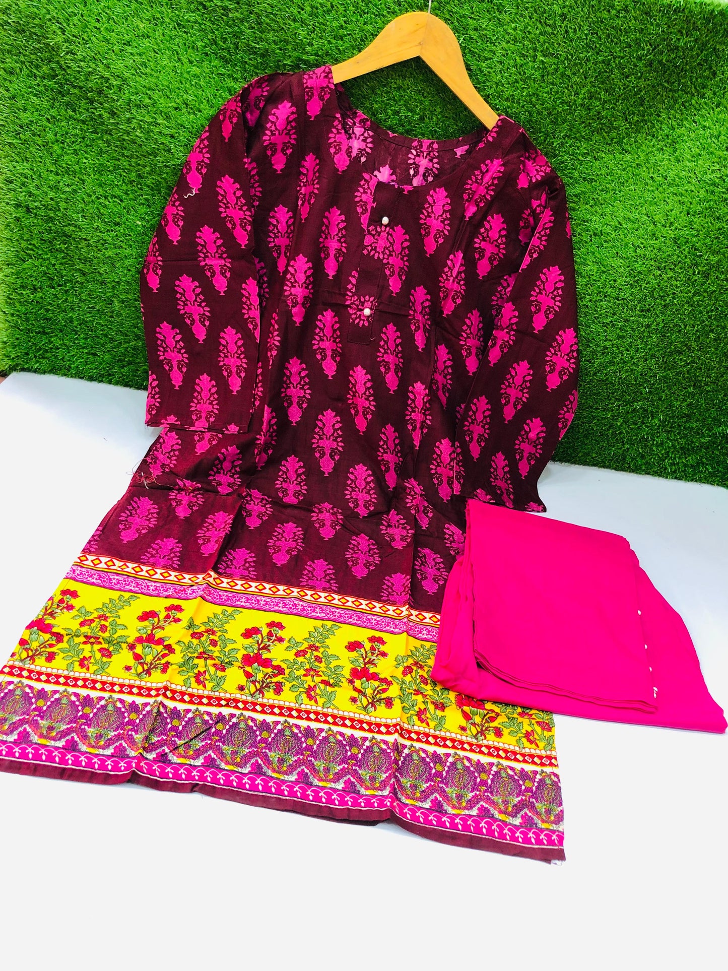 Stitched Classic Linen 2-Piece Outfit (59)