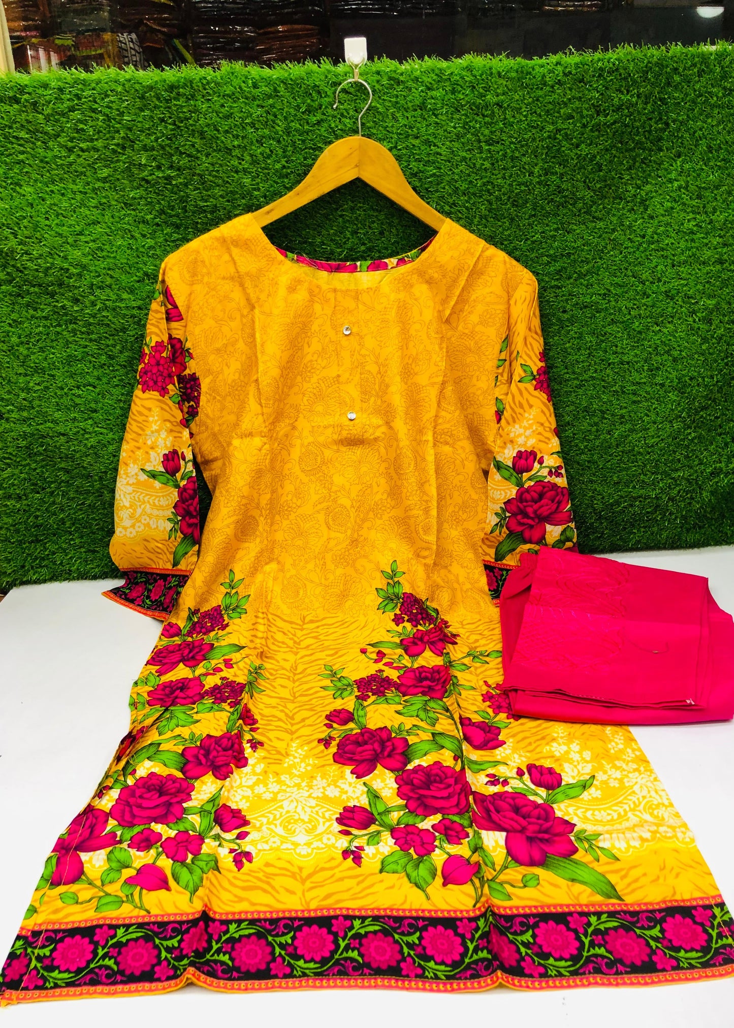 Stitched Classic Linen 2-Piece Outfit (62)