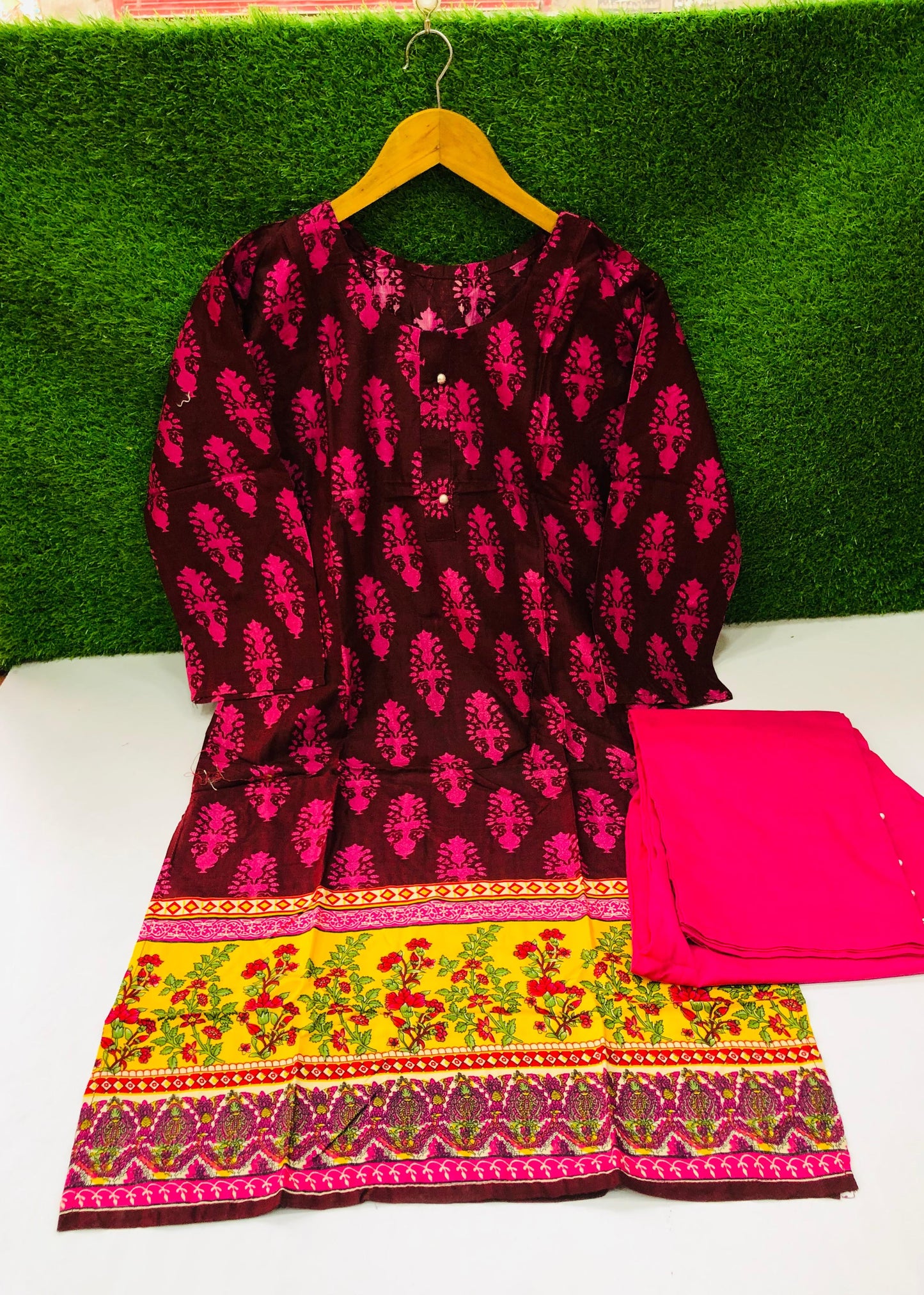 Stitched Classic Linen 2-Piece Outfit (59)