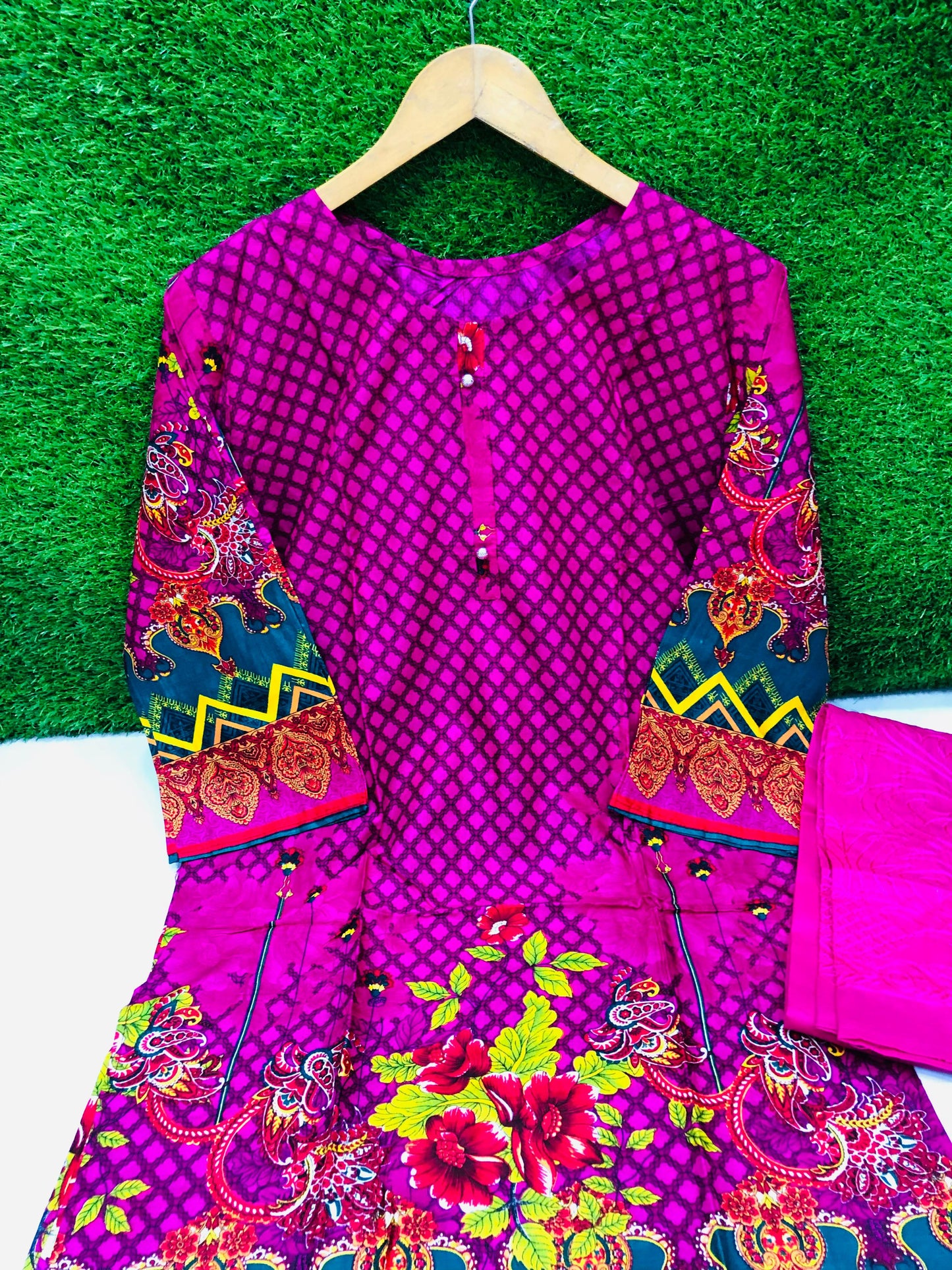 Stitched Classic Linen 2-Piece Outfit (13)