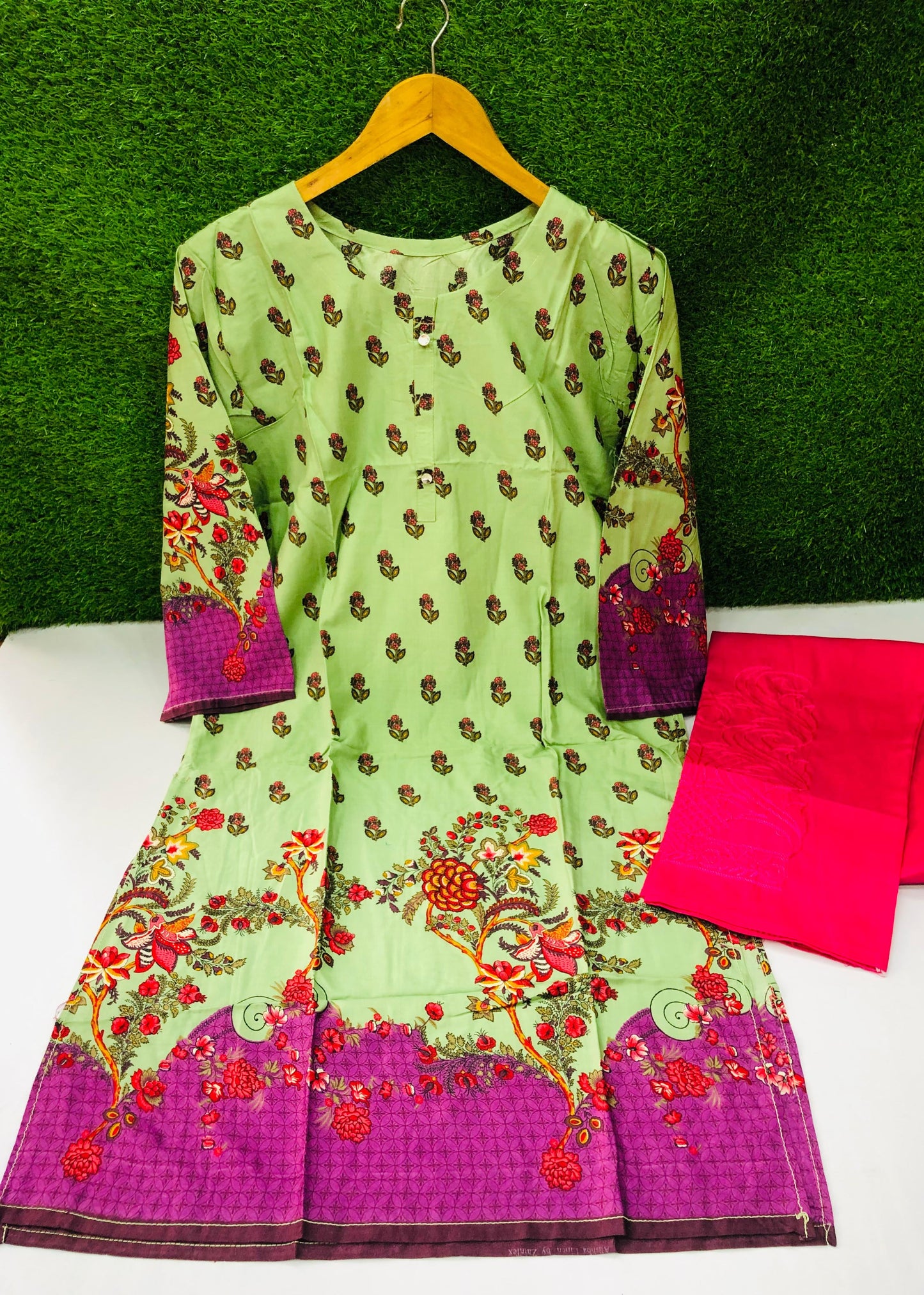 Stitched Classic Linen 2-Piece Outfit (71)