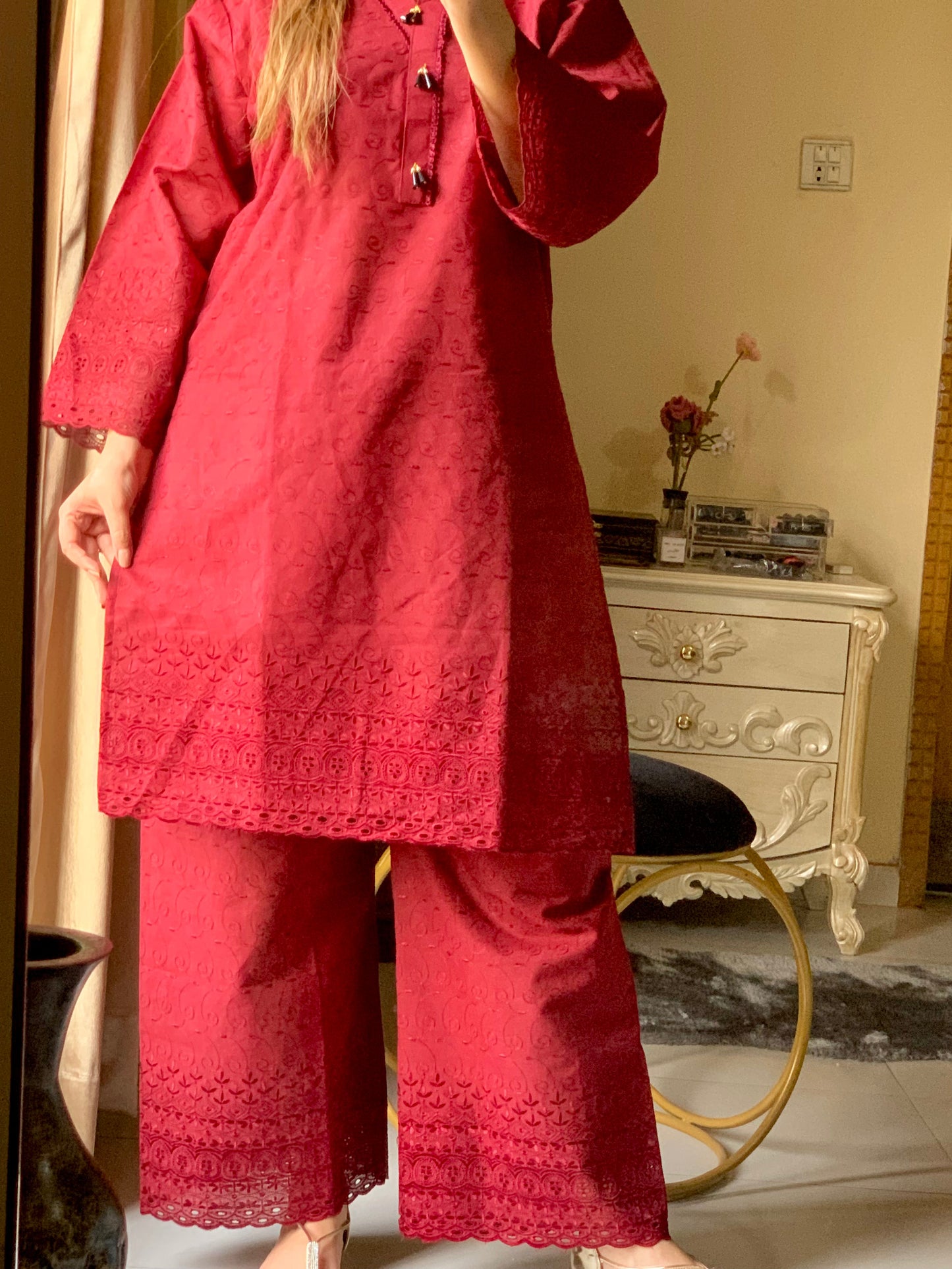 saya – Grace in Every Thread | Cotton Embroidered Elegance