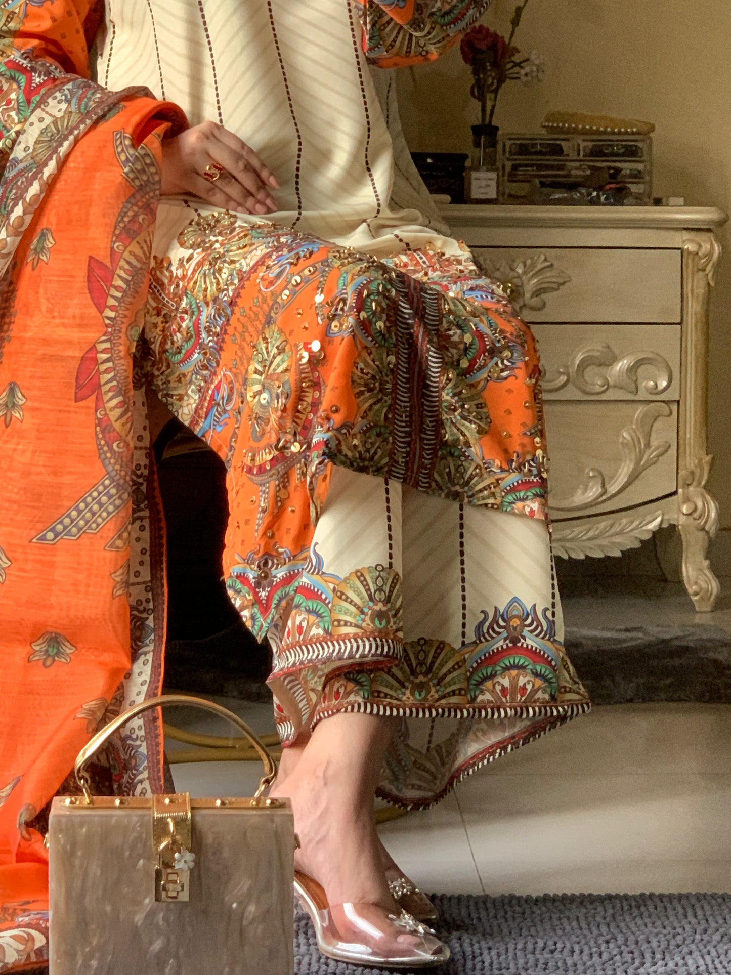 Zara Signature Premium Silky Lawn – Long-Length 3-Piece Set