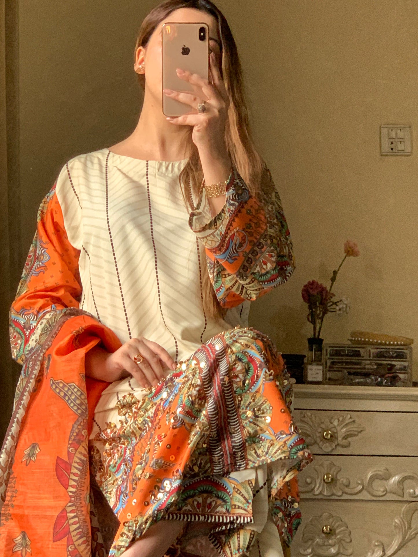 Zara Signature Premium Silky Lawn – Long-Length 3-Piece Set