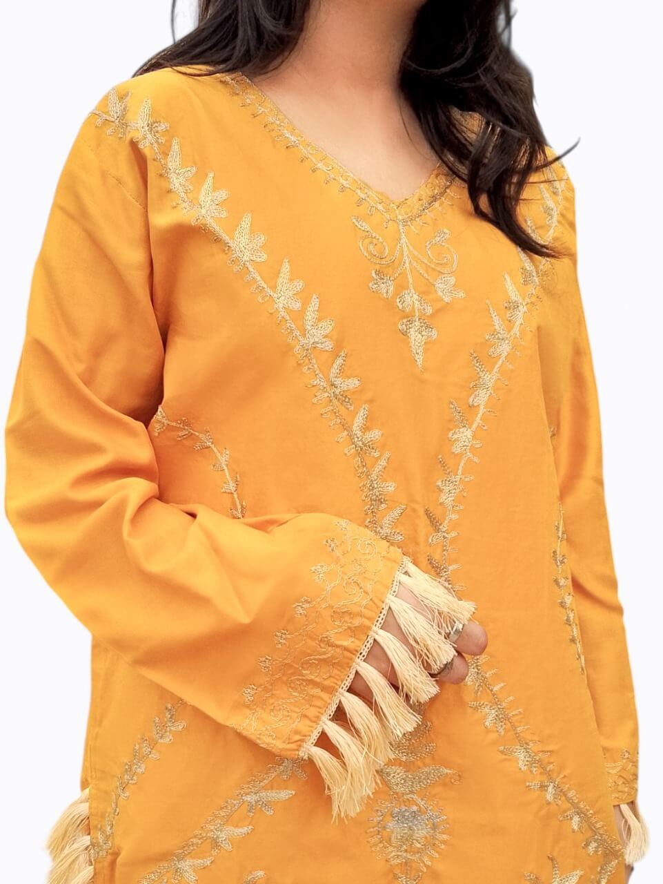 Classic Handmade Embroidered Shirt & Trouser Set