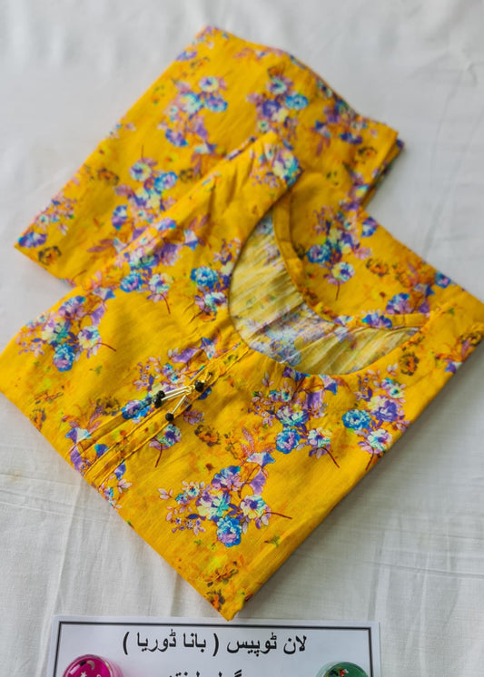 Rang-e-Nazakat Bana Duriya Digital Lawn 2 piece