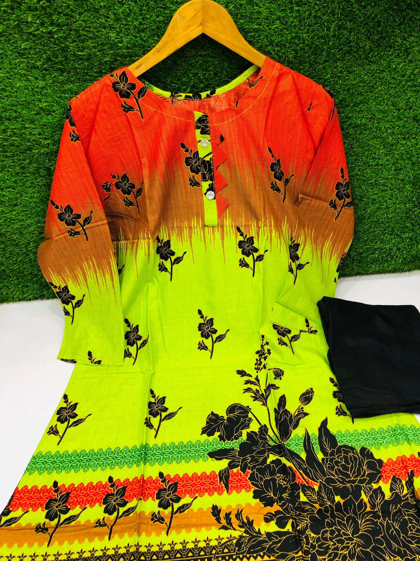 Stitched Classic Linen 2-Piece Outfit (53)