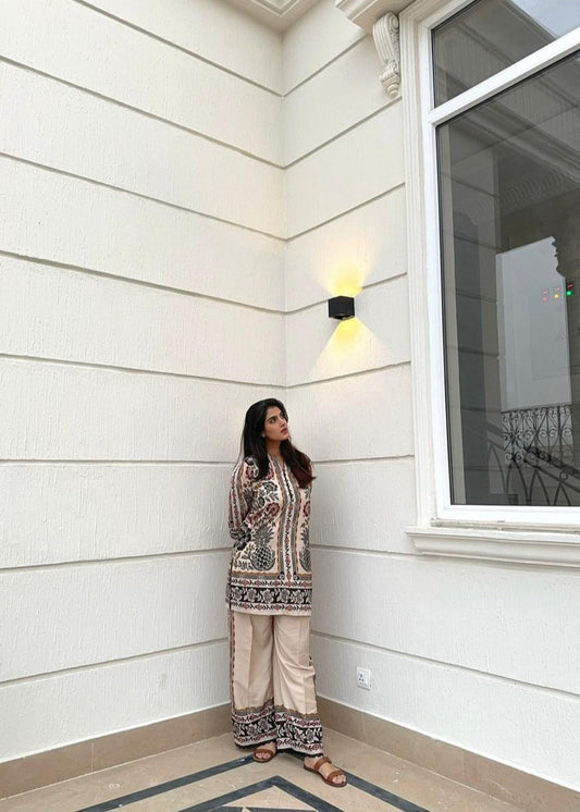 Elegant Women's Luxury Velvet 2-Piece Co-Ord Set | Premium Chic Outfit 11