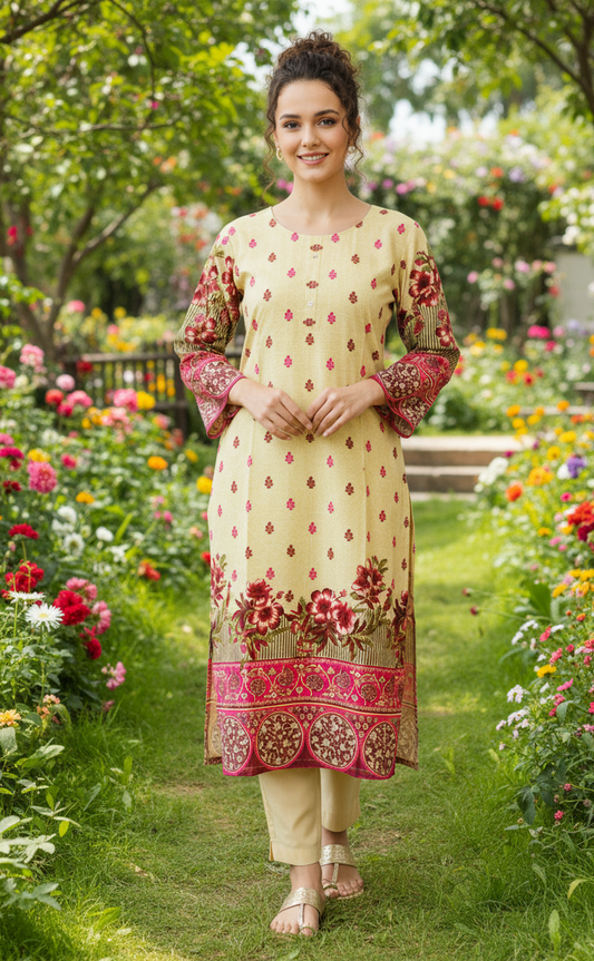 Stitched Classic Linen 2-Piece Outfit (22)