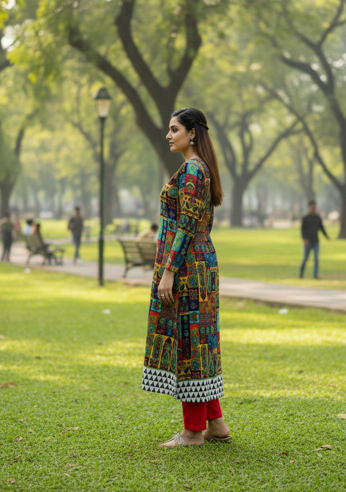 Stitched Classic Linen 2-Piece Outfit (84)