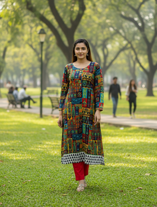 Stitched Classic Linen 2-Piece Outfit (84)