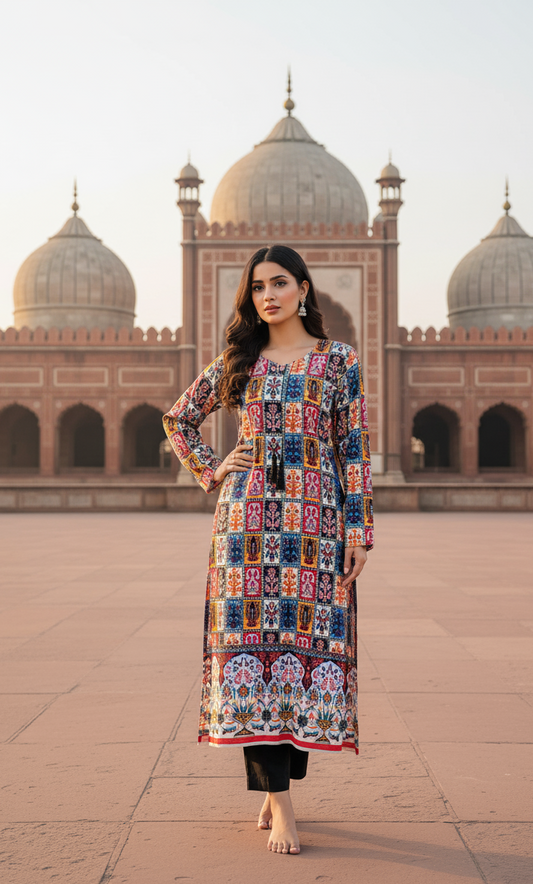 Stitched Classic Linen 2-Piece Outfit (18)